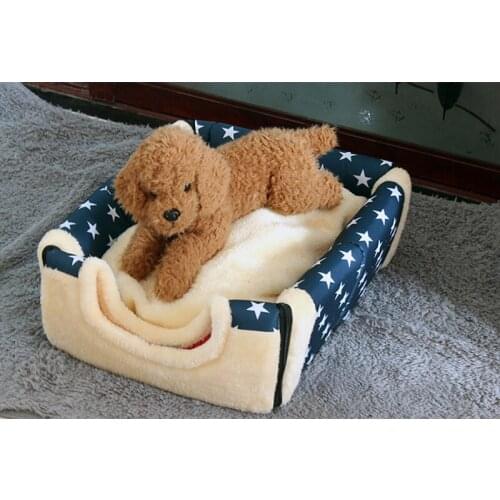 Detachable And Washable Pet Kennel Deep Sleep Kennel Four Seasons General Kennel Dog Sofa Winter Keep Warming Dog And Cat Kennel