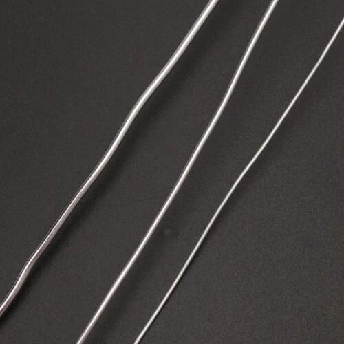 Silver Metal Flexible Anodized Aluminum Armature Wire DIY Sculpture and Crafts