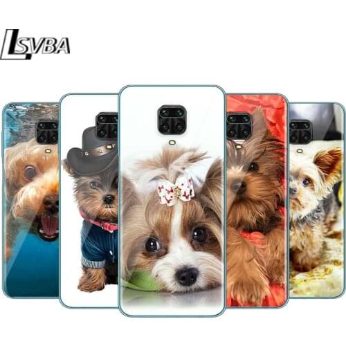 Yorkshire terrier dog puppy Silicone TPU Soft Cover For Xiaomi Redmi Note 9 9S Pro Max 8T 8 7 6 5 Pro 5A 4X 4 Phone Case