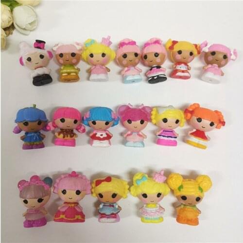 Random 10pcs Lele Angel Anime Mini Toys Baby Model Doll Hot Sale Gifts for Kids