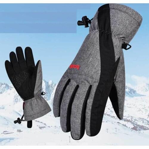 Thermal Fleece Warm Snow Skiing Snowboard Gloves Winter Outdoor Sports Mittens