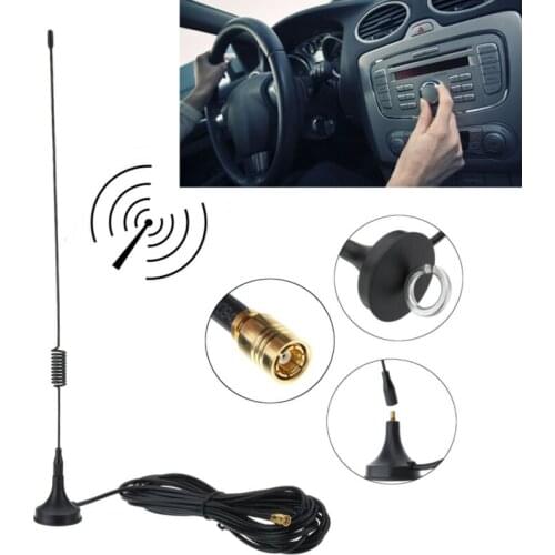 Universal Auto Car Am/Fm Radio Antenna Aerial Stereo Signal Aerial Mount Amplified Antenna For BMW Benz Mazda Audi Toyota