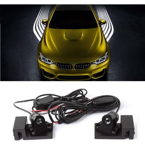 EXTERIOR LED WELCOME LIGHTS DOOR WARNING ATMOSPHER LAMP LIGHT FIT FOR F10 G30 G38 F30 F32 F34 X1 X5 F01 GT 1 3 5 SERIES CAR