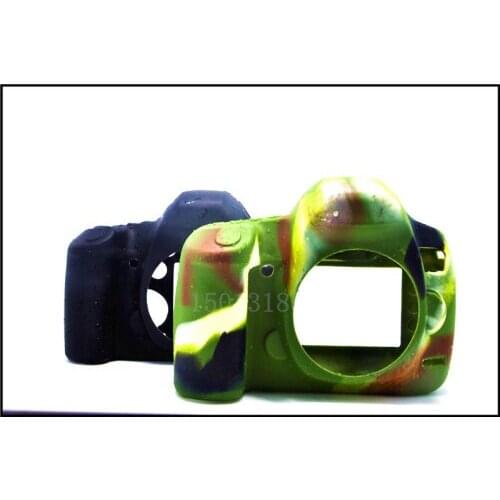 High Quality Nice Soft Silicone Rubber DSLR Digital Camera Video Bag Lens bag For Nikon D7000 D5100 D5200 D610 D750