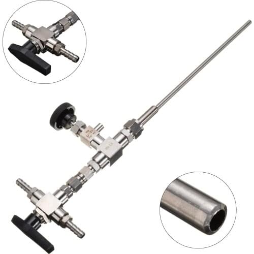 1set Stainless Steel Counter Pressure Beer Bottle Filler Home Brew CO2 Homebrew Beer Filler Brewing Tool