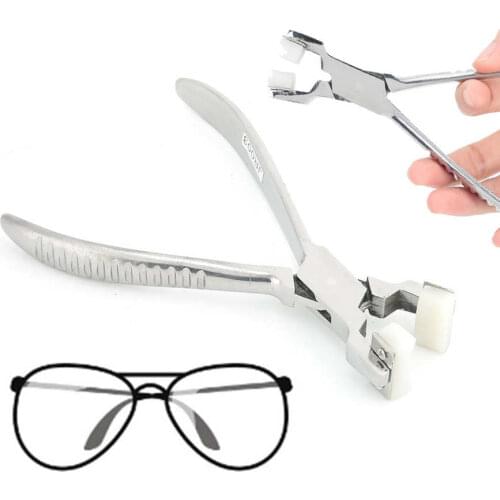 Stainless Steel SF1003 Arc pliers Glasses Eyeglass Frame Adjustment Pliers Glasses Repair Tools Accessories