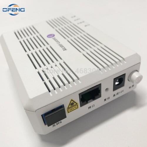 10Pcs Alcatel Lucent Bell GPON ONU I-010G 1GE ethernet port SC/UPC input English firmware fiber optic onu gpon modem