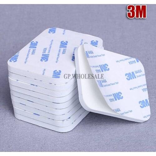 20pcs/lot 3M 9448A White Double Sided EVA Foam Tape Pad Mounting Tape Auto Car Decorative Article Wall Pendant Home Use 61x78mm