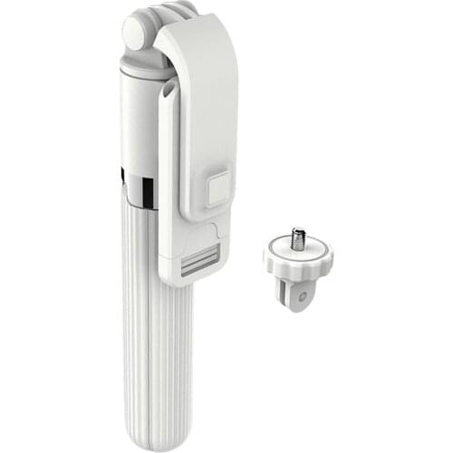 3in1 33.9" L03 Tripod Selfie Stick with Detachable Remote for iPhone Android