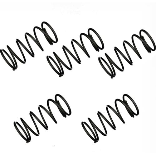 5PCS, 3.5mm Wire Diameter x 25mm Outer Diameter x (20-100)mm Free Length Spring Steel Coil Compressed Springs