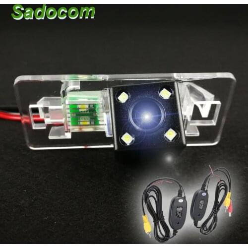 HD Car CCD Night Vision Rear View Camera Waterproof 140 Degree Parking Assistance For Audi A4L 2009 2010 2011 2012 TT A5 Q5