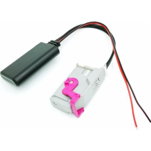 Car Bluetooth4.0 vers Module for Audi RNS-E Navigation A8 TT R8 A3 A4 Radio Stereo 32 Pin AUX Cable Adapter Wireless Audio Input