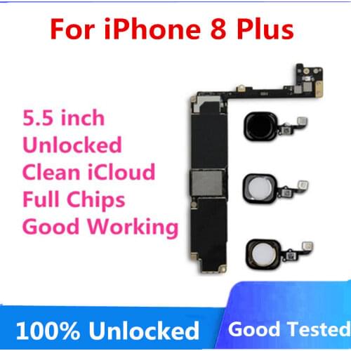100% Unlocked For iPhone 6S Motherboard with / Without Fingerprint Touch ID Logic Mainboard With IOS Full Chips Clean iCloud