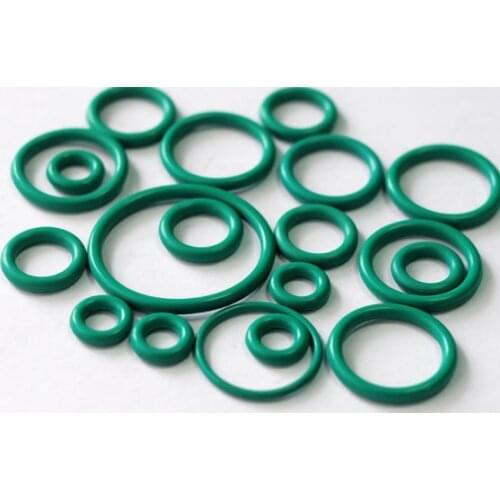 CS2.0mm xOD72/73/74/75/76/77/78/79/80/81/82/83/84/85/86/90/91/92/93/94/95 Fluorine rubber O-ring green