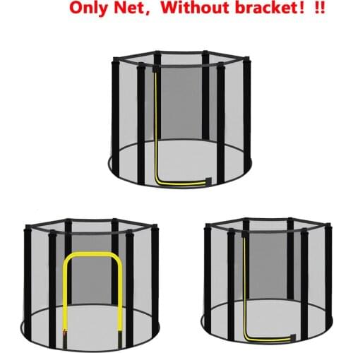 Childrens Anti-drop 3.97/4.59/4.92 Feet Six-stroke Trampoline Anti-ultraviolet Garden Trampoline Replacement Net (Only Net)