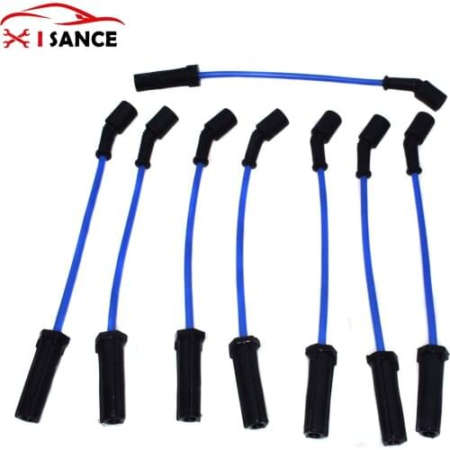 Ignition Spark Plug Wire Kit Set Cable 9748HH For CADILLAC CHEVROLET AVALANCHE SILVERADO GMC HUMMER 748GG,9748GG,7874,XS10389