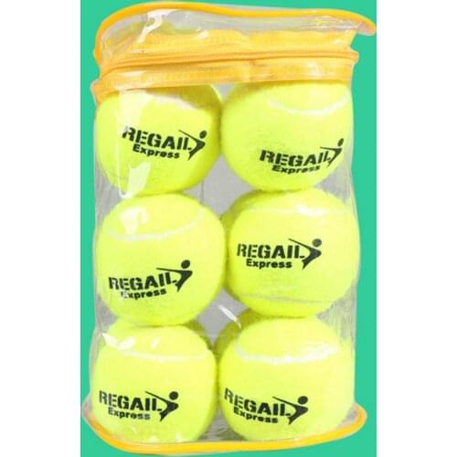12pcs/set Professional Reinforced Rubber Tennis Ball High Elasticity Durable Training Ball For Club Training Pet Toy Ball