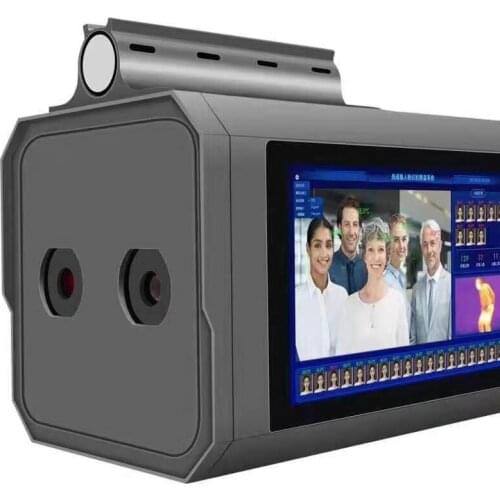 AI Thermal Imaging System For Temperature Measurement Intelligent 1080P IP CAMERA in Android tablet 8inch LCD screen HDMI Output