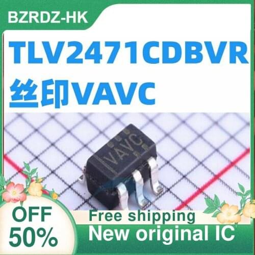 2-10PCS/lot TLV2471CDBVR TLV2471CDBVRG4 VAVC SOT23-5 nuevo original