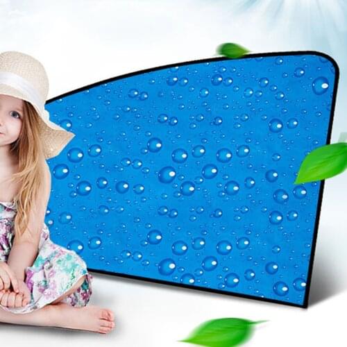 4 Pieces Car Magnetic Side Window Sun Shade Shade Retractable Supplies