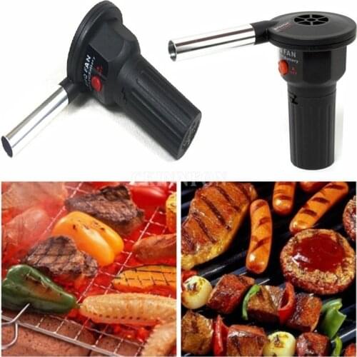 50Pcs/Lot BBQ Fan Hand Fan Cranked Outdoor Picnic Camping BBQ Barbecue Tool Fan/Blower Barbecue Fire