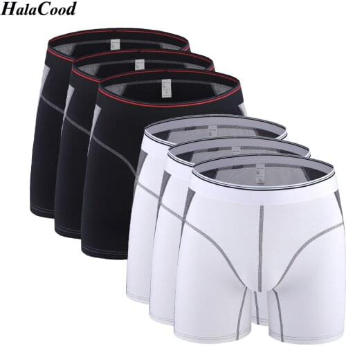 6Pcs/lot Sexy Large Size New Fashion Brands Mr Underpant High Quality Cotton Mens Boxers Shorts Man Underwear Male Fat Panties