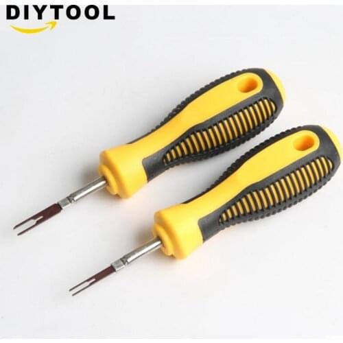Car plug terminal removal tool Terminal stripper Needle wire harness Terminal needle pick and eject device Extract