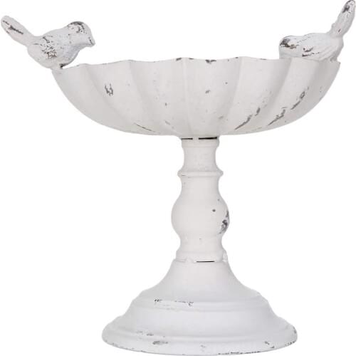 Vitale Sahara White Metal Bird Bowl SAHARA ESK. CREAM METAL BIRD FOOT DECOR WHITE-AK.ER0079