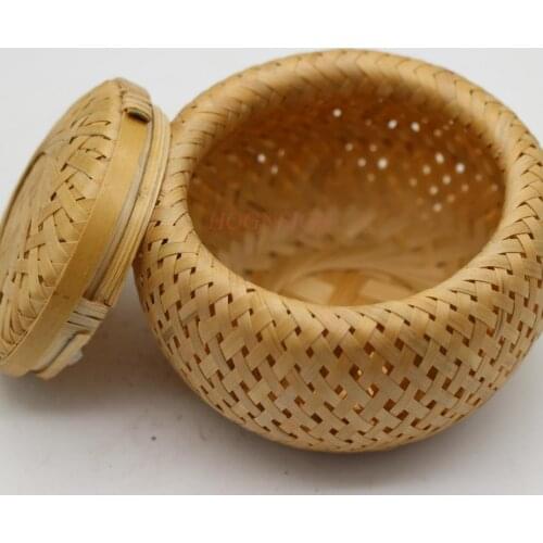 Pet reptiles cage Pure handmade bamboo weaving cages beetles mouthpieces cages pet reptiles cages