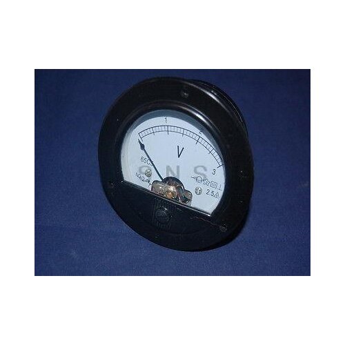 1PC Round Analog Voltmeter Voltage Panel Meter AC 62T2 Directly Connected AC 3V 5V 10V 15V 20V 30V 100V 200V 250V 300V