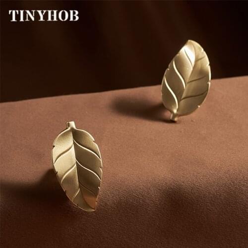 Leaf Shape/ Gold Furniture Cupboard Cabinet Wardrobe Drawer Pull Knob Brass Door Handle Hardware Furniture Hardware Accessories