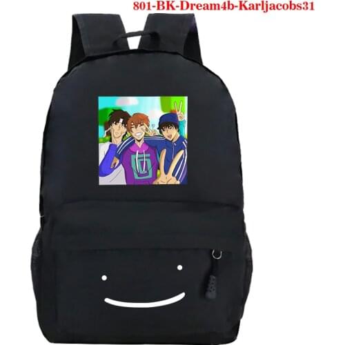 2021 Hot Sale Dream Team School Bag for Kids Fashion Backpacks Karljacobs Bag Boys Girls Teenager Schoolbag Mochila Para Hombre