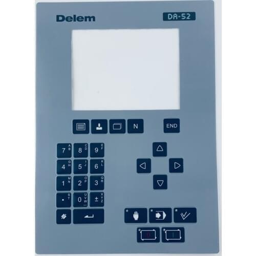 DELEM DA-41/41S/51/52/53/56/65W DM51 Membrane keypad for Delem Bending machine Panel repair~do it yourself,New & Have in stock