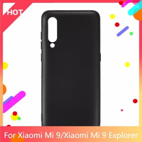 Mi 9 Case Matte Soft Silicone TPU Back Cover For Xiaomi Mi 9 Explorer Phone Case Slim shockproof