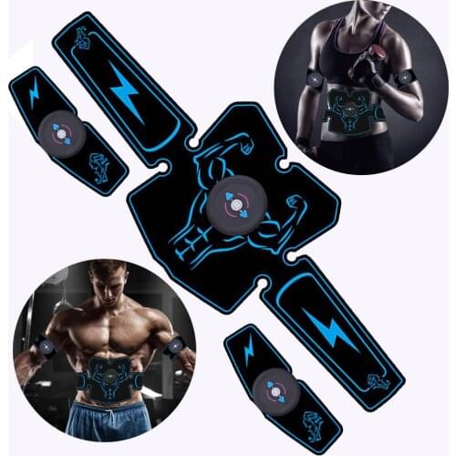 EMS Muscle Stimulator Hip Trainer Abdominal Belt Electrostimulator Muscular Exercise Home Gym Fitness Equipment For Men Women