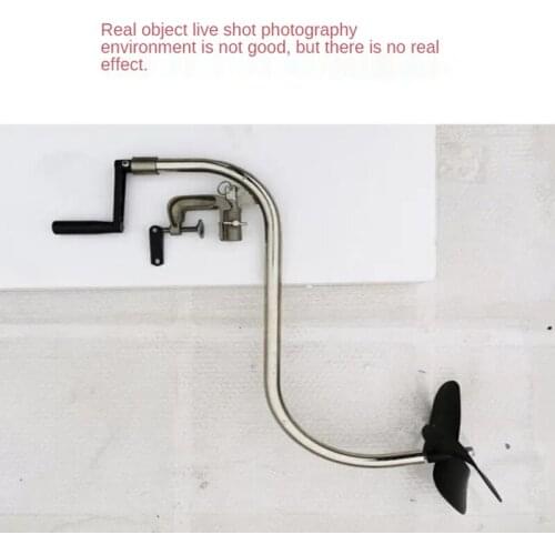 Inflatable Boat Hand Propeller Hanging Stern Fishing Boat Quiet Energy Saving Out Of Machine