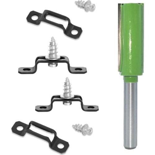 M89B Durable 2 in 1 Invisible Connector Screw Fasteners Hardware Accessories Hidden Simple Installation Connection Cabinet