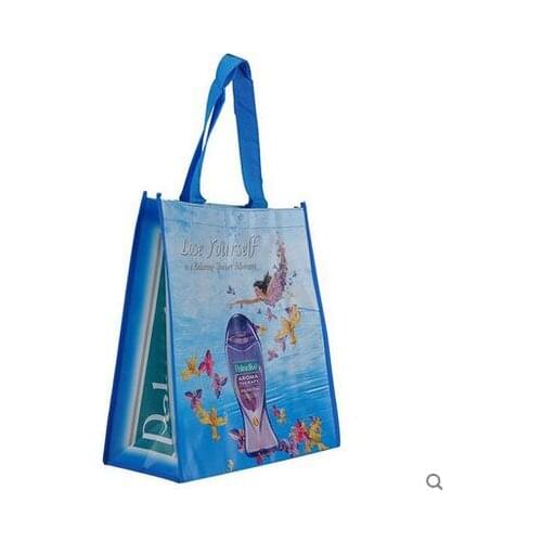 Promotional Cheap Customized Eco Fabric non-woven tote shopping bag