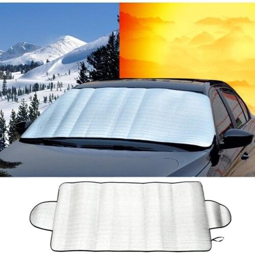 Foldable Car Window Windshield Snow Frost Sun Shade Blind Screen Cover Protector 2019