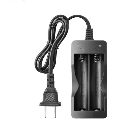 Universal Dual Slot Plug Battery Charger with Power Cord Suitable for Lithium Ion Battery Charger Equipment