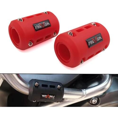 Motorcycle Crash Bar Bumper Guard Engine Protection Blocks 22-25-28mm For Yamaha TDM 900 MT 01 03 25 YBR 125 YZF R15 TMAX 500