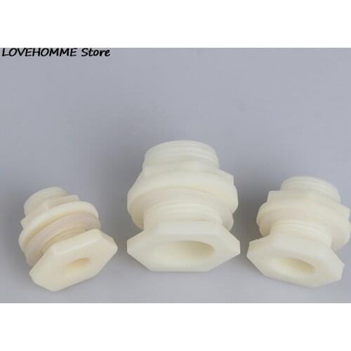 1pc ABS ID 20mm 25mm 32mm Fish Connector Tank Drain Pipe Accessories Aquarium Joints Water Pipe Fittings 1/2 Inch 3/4" Drainage
