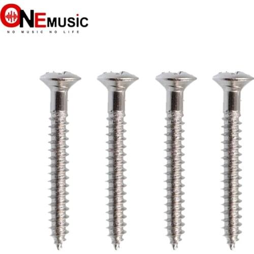 12Pcs Electric Guitar Humbucker Pickup Ring Mounting Screws/Pickup Frame Fixing screw 25*6MM