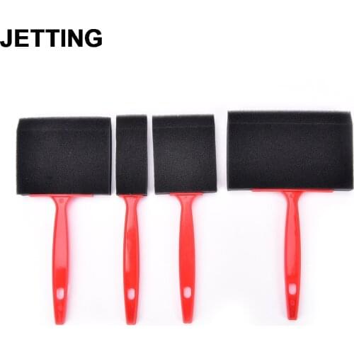 4PC/lot Foam Paint Brush Sponge Oil Stain Polyurethane Craft Art Craft Paint Brush Set Drop Shipping
