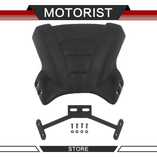 Motorcycle accessories WindScreen Windshield Drag Wind small windshield carbon fiber visor for HONDA CB650R 2019 CB 650R cb650r