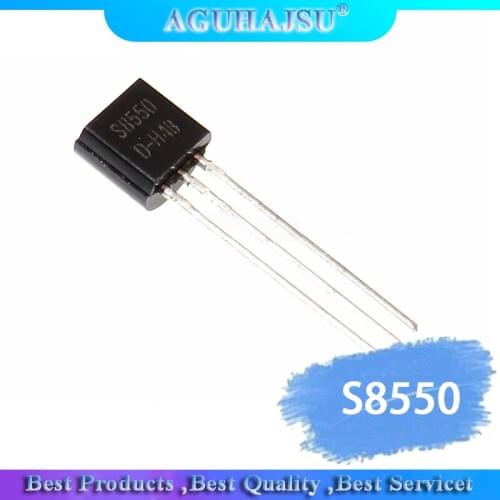 100pcs S8550 8550 SS8550 Bipolar Transistors - BJT TO92 PNP 2W A/P TO-92 new original