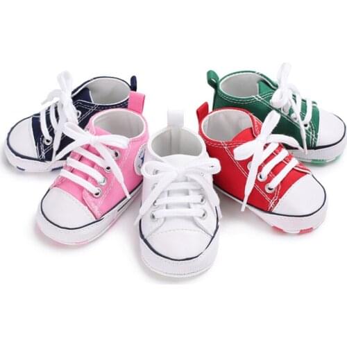 Baby shoes girl newborn sneakers boy zapatos crib canvas moccasins toddler neonato trampki first walker scarpe bambina schoenen