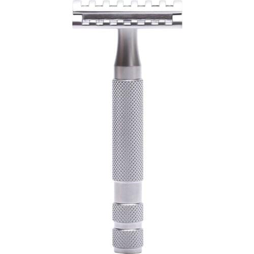YAQI KNIGHT-HELMET Razor Head Stainless Steel Handle DE Safety Razor