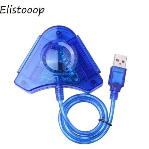 Game USB Dual Player Joypad Converter Adapter Cable For PS2 Dual Playstation 2 PC USB Game Controller