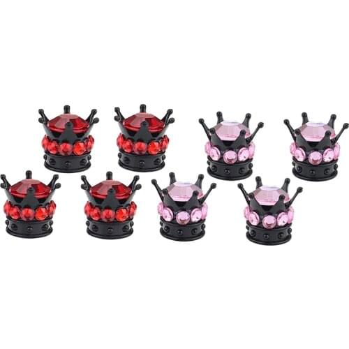 8pcs Plastic Air Valve Caps ABS Car Tire Valve Cap Anti-Dust Car Anti-Water